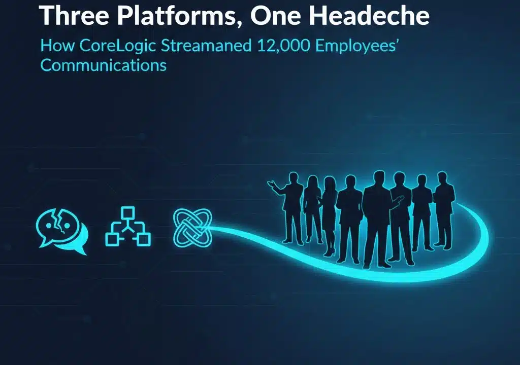 Three Platforms, One Headache: How CoreLogic Streamlined 12,000 Employees’ Communications
