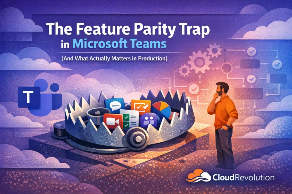 The Feature Parity Trap in Microsoft Teams (And What Actually Matters in Production)