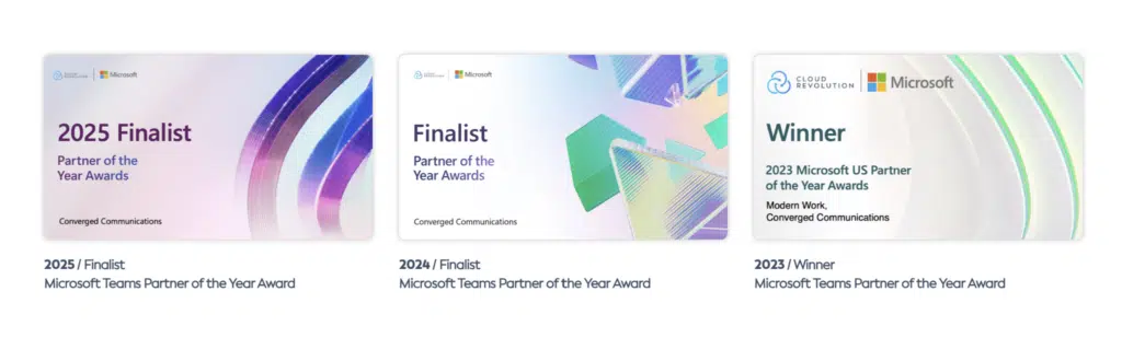 Who better than a Microsoft Partner of the Year for your Microsoft Teams consultancy?